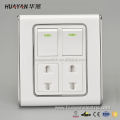 Hot sale different types modular combination wall switch